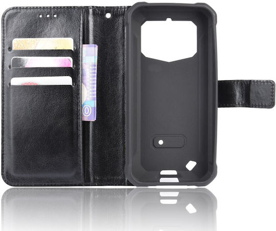 Oukitel Wallet Piele artificială / Plastic / Silicon Negru (Oukitel WP5)