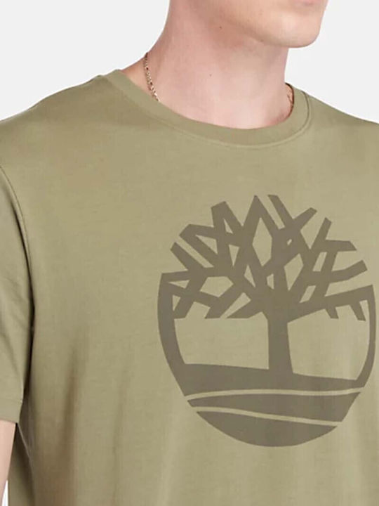 Kennebec River Tree T-shirt Medium Green