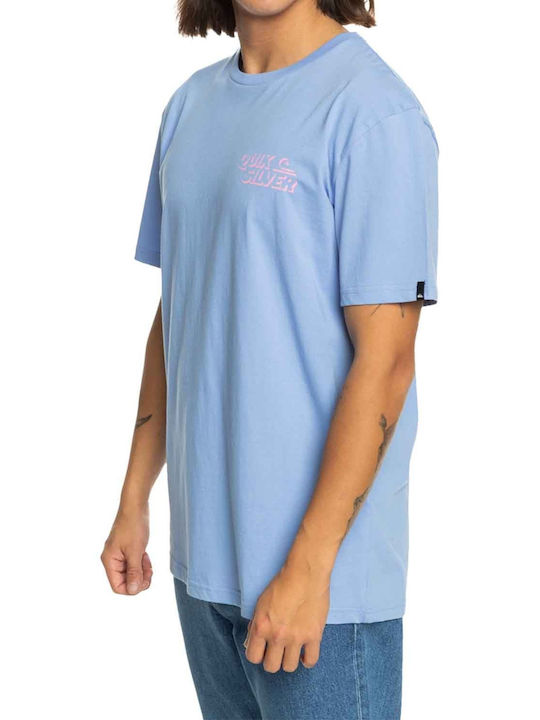 Quiksilver Men's Short Sleeve Blouse Blue