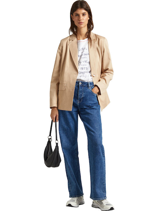 Pepe Jeans Sailor Damen Blazer Beige