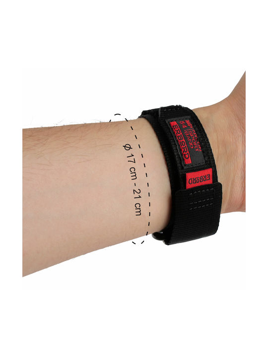Erbord Armband Leder Schwarz (Apple Watch 1/2/3/4/5/4/5/6/7/8/SE/ULTRA)