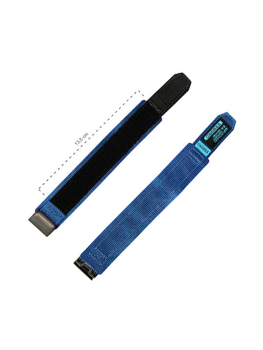 Erbord Armband Leder Blau (Fenix 5 / 5 Plus / 6 / 6 Pro / 7 / 7 Pro / 8 (47mm))