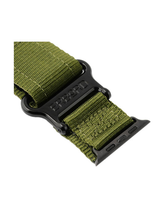 Erbord Каишка Кожа Зелен (Apple Watch 1/2/3/4/5/4/5/6/7/8/SE/ULTRA)