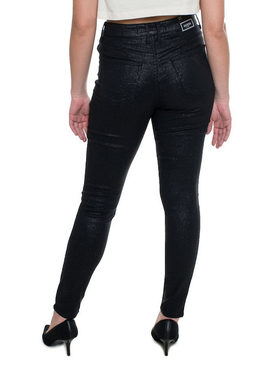 Guess Blugi pentru femei cu croială skinny Negru