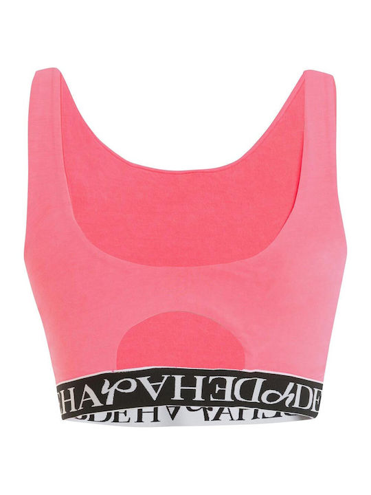 Deha Women's Sports Bra without Padding Pink