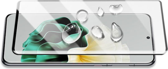 Mocolo Γυαλί 0.3mm Full Glue Full Face Tempered Glass Μαύρο (Huawei P60 Pro)