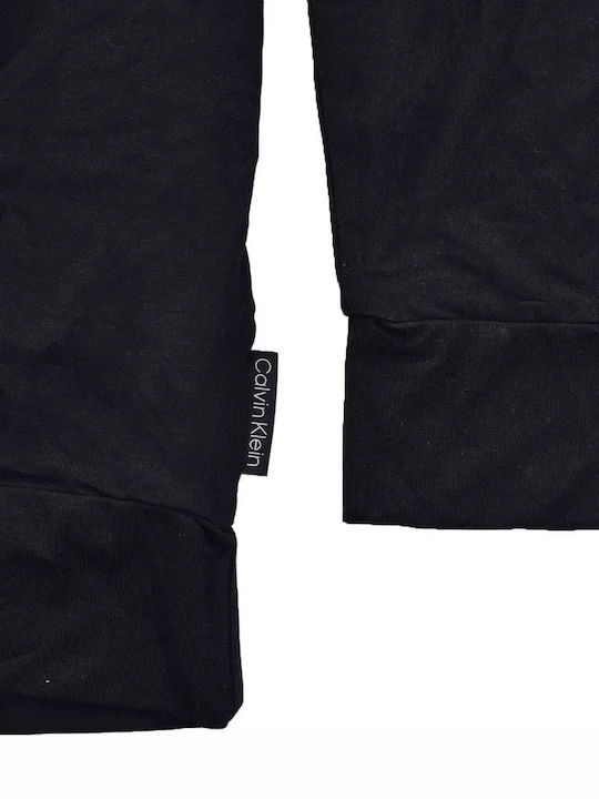 Calvin Klein Bluza pentru bărbați cu mâneci lungi Negru