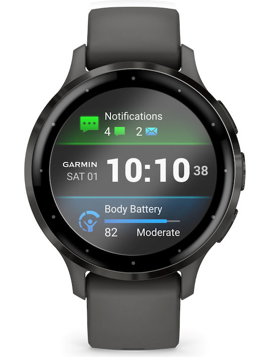 Erbord Full Face Tempered Glass pentru Garmin Forerunner 965 1buc