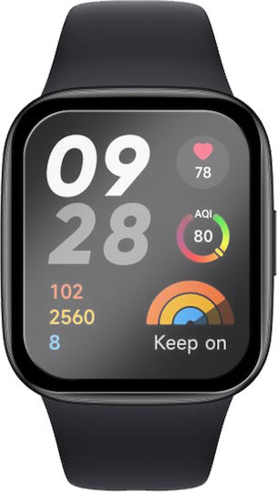 Erbord Vollflächig gehärtetes Glas für das Redmi Watch 3 1Stück