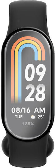 Erbord Full Face Tempered Glass για το Smart Band 8 1τμχ