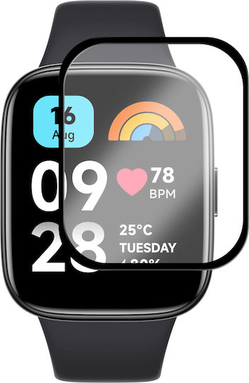 Erbord Full Face Tempered Glass για το Redmi Watch 3 1τμχ