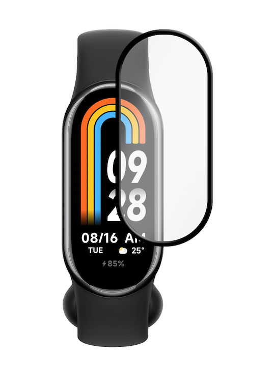 Erbord Закалено стъкло за цялото лице за Smart Band 8 1бр