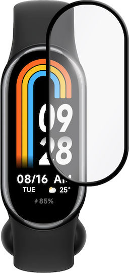 Erbord Full Face Tempered Glass για το Smart Band 8 1τμχ