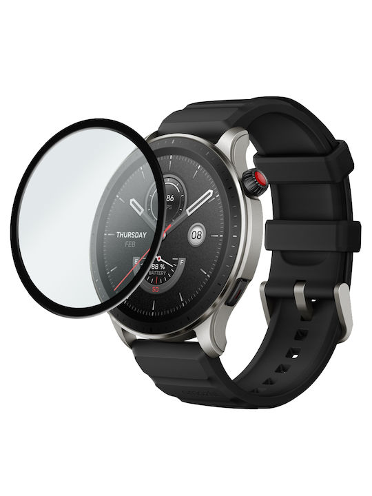Erbord Full Face Tempered Glass for the Amazfit GTR 4 1pcs