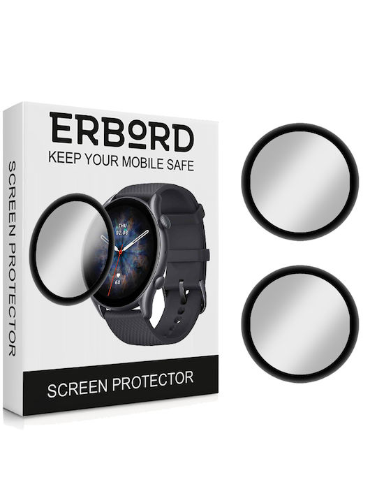 Erbord Vollflächig gehärtetes Glas für das Amazfit GTR 3 1Stück