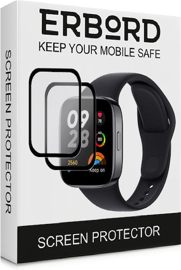 Erbord Vollflächig gehärtetes Glas für das Redmi Watch 3 1Stück