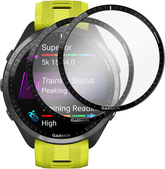 Erbord Full Face Tempered Glass pentru Garmin Forerunner 965 1buc