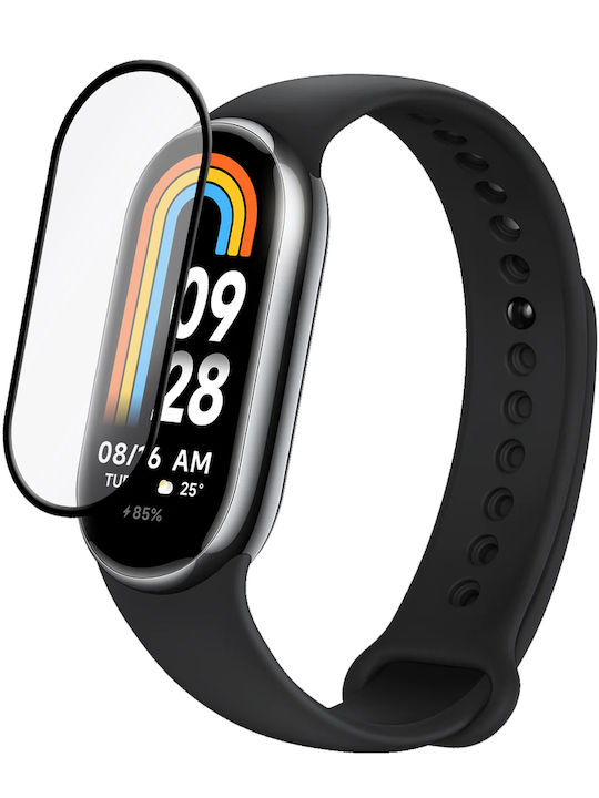 Erbord Закалено стъкло за цялото лице за Smart Band 8 1бр