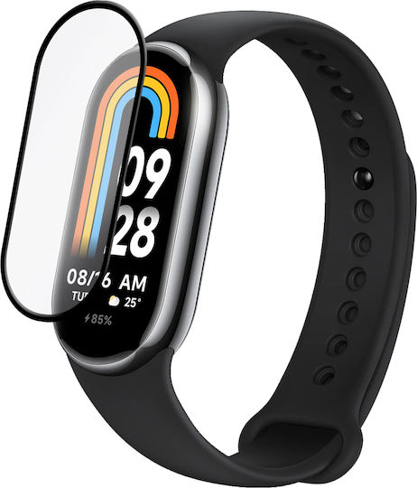 Erbord Full Face Tempered Glass για το Smart Band 8 1τμχ