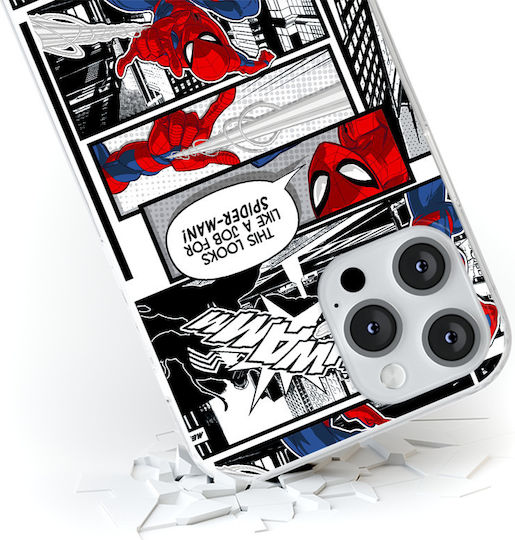Spiderman Back Cover Σιλικόνης Πολύχρωμο (Galaxy S22 Ultra 5G)