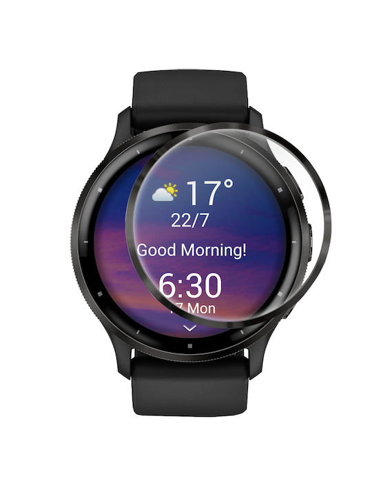 Erbord Full Face Tempered Glass για το Garmin Forerunner 965 1τμχ