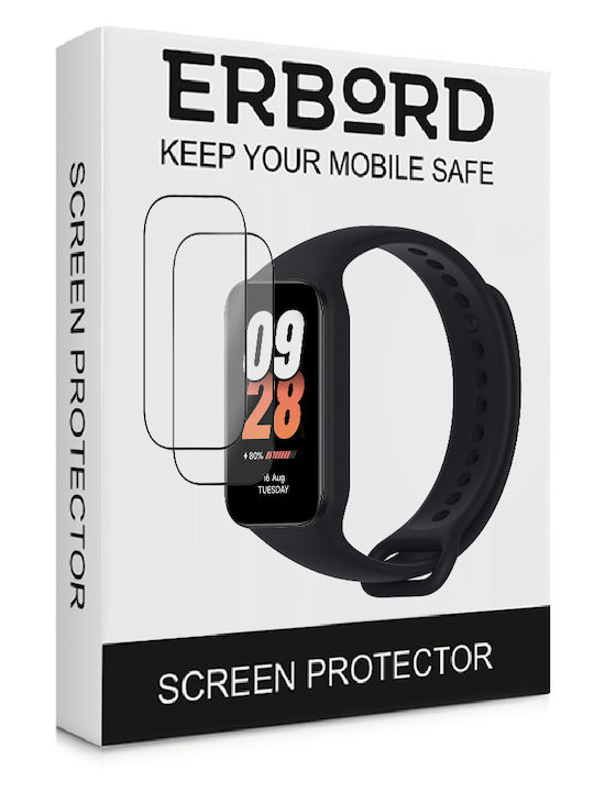Erbord Закалено стъкло за цялото лице за Smart Band 8 1бр