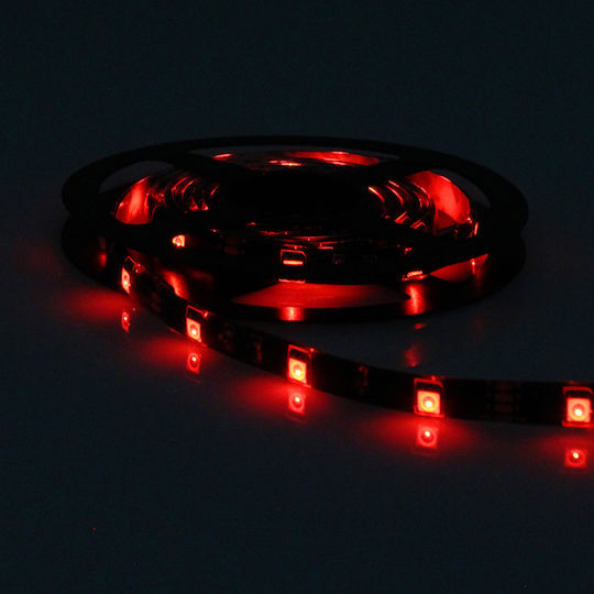 Waterproof LED Strip USB 5V RGB Light 2m Type SMD5050 with Power Supply & Remote Control