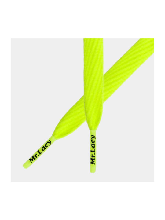 Mr.Lacy Shoelaces Yellow 2pcs 130cm