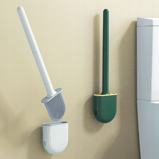 Plastic Toilet Brush Green