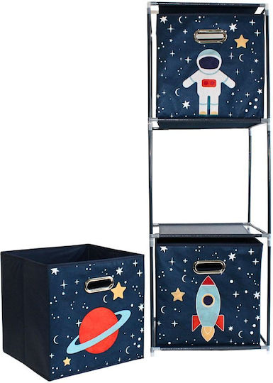 Koopman Toy Storage System made of Plastic Blue 35x35x102cm 1pcs