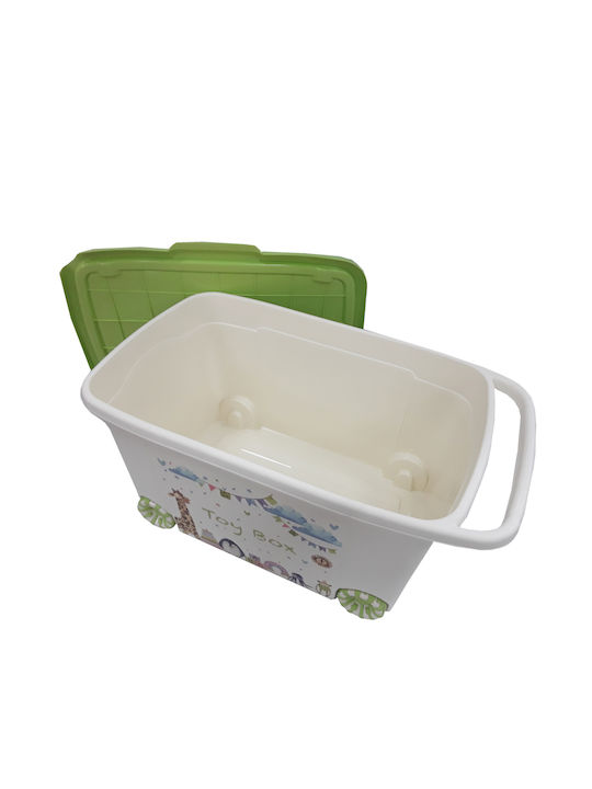 Beboulino Children's Storage Box Green 1pcs