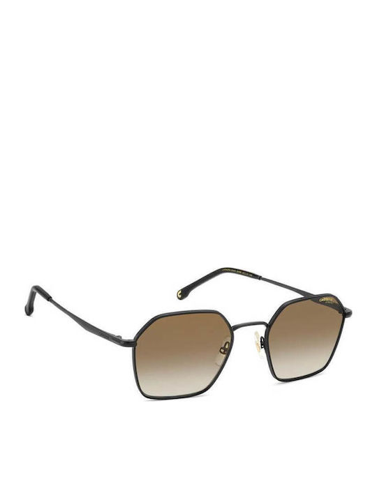Carrera Unisex Γυαλιά Ηλίου με Μαύρο Μεταλλικό Σκελετό και Γκρι Ντεγκραντέ Φακό