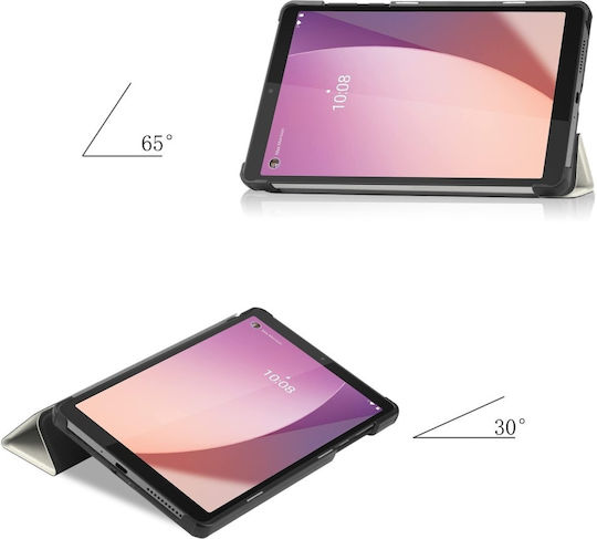 Sleeping Cat Flip Cover Dauerhafte Mehrfarbige Lenovo Tab M8 Gen 4 TB-300FU