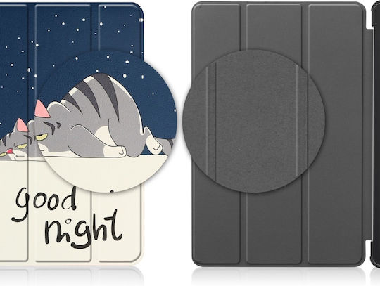 Sleeping Cat Flip Cover Dauerhafte Mehrfarbige Lenovo Tab M8 Gen 4 TB-300FU