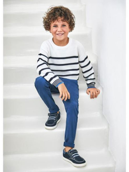 Kinder Hose Chino Stoff Rot Basic
