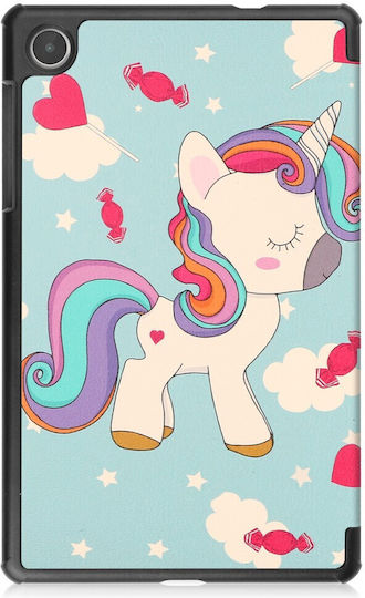 Unicorn Flip Cover Durabilă Multicoloră (Lenovo Tab M8 Gen 4 TB-300FU)