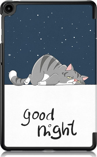 Sleeping Cat Flip Cover Ανθεκτική Πολύχρωμη (Huawei MatePad SE 10.4 2022)