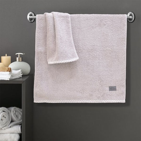 Lino Home Handtuch Marley 30x50εκ. Lilac Gewicht 600gr/m²