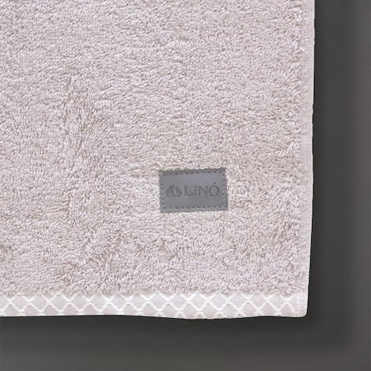 Lino Home Handtuch Marley 30x50εκ. Lilac Gewicht 600gr/m²