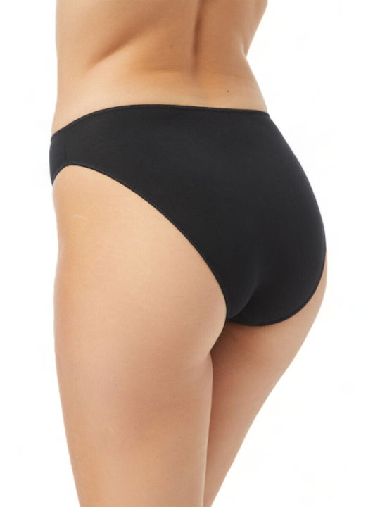 Closet22 Cotton Women's Brazil 2Pack Seamless Black