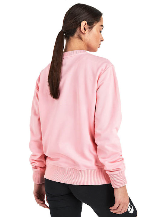 Ellesse Γυναικείο Φούτερ με Κουκούλα Light Pink