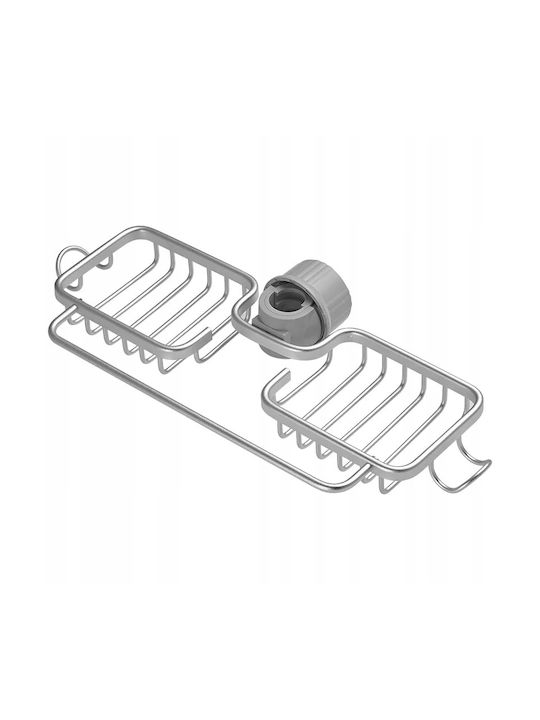 Itimport Inox Küchenspülen-Organisatoren Schwamm-Halter Grau