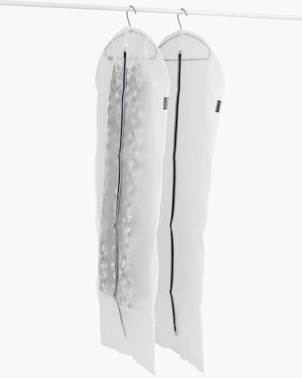 Brabantia Hanging Storage Case For Coats in White Color 60x135cm 2pcs