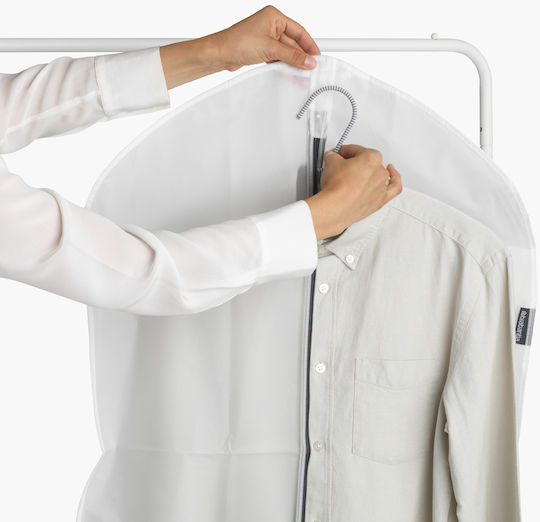 Brabantia Hanging Storage Case For Coats in White Color 60x135cm 2pcs