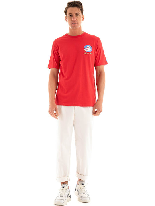Artwork T-shirt Red