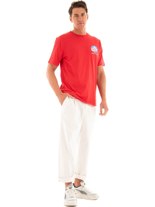 Artwork T-shirt Red