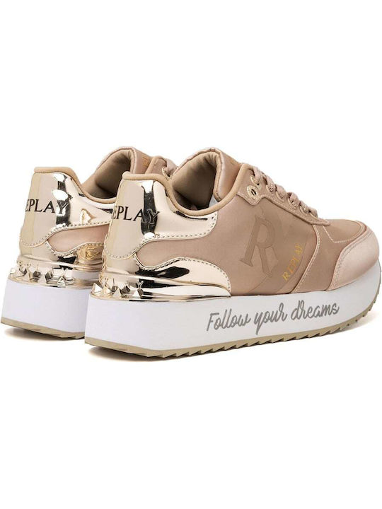 Replay Penny Ry Sneakers Beige