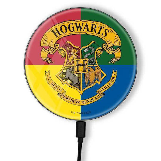 ERT Group Kabelloses Ladegerät (Qi Pad) Mehrfarbigs (Harry Potter Hufflepuff)