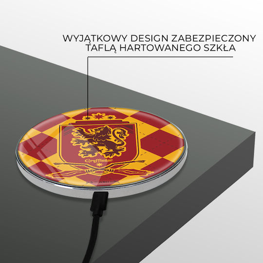 ERT Group Incarcator Wireless (Qi Pad) Multicolor (Harry Potter Gryffindor)