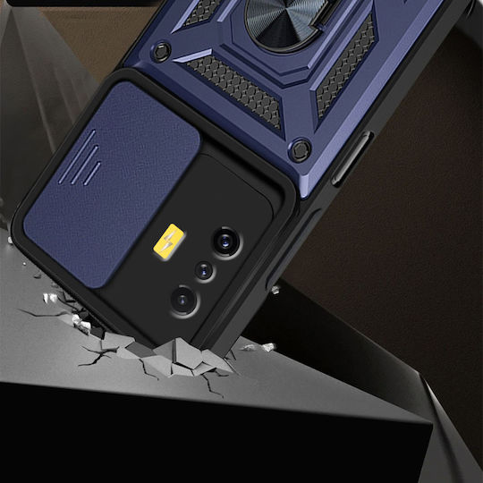 Erbord Back Cover Μεταλλικό Navy Μπλε (Poco F4 GT)